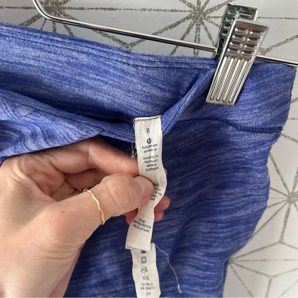 Lululemon & Go Where To Skirt Cobalt Blue